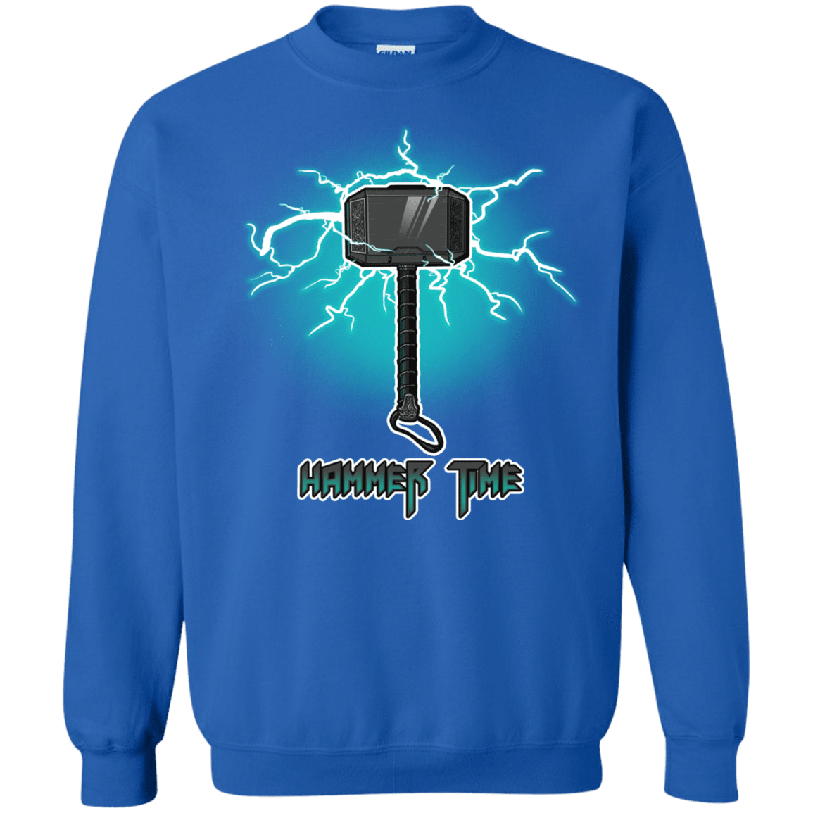 Sweatshirts Royal / S Hammer Time Crewneck Sweatshirt