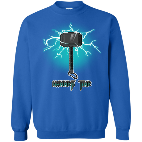 Sweatshirts Royal / S Hammer Time Crewneck Sweatshirt