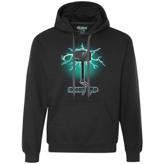 Sweatshirts Black / S Hammer Time Premium Fleece Hoodie