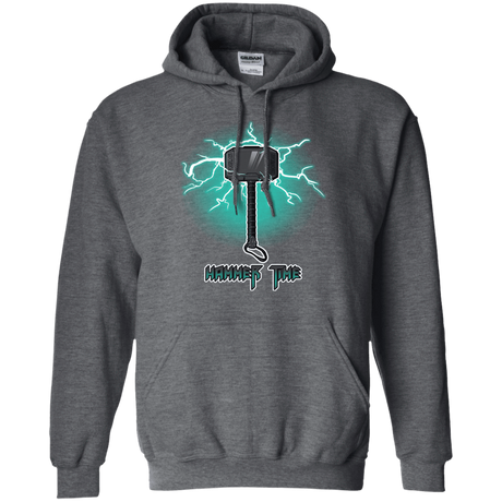 Sweatshirts Dark Heather / S Hammer Time Pullover Hoodie