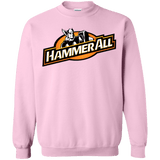 Sweatshirts Light Pink / Small Hammerall Crewneck Sweatshirt