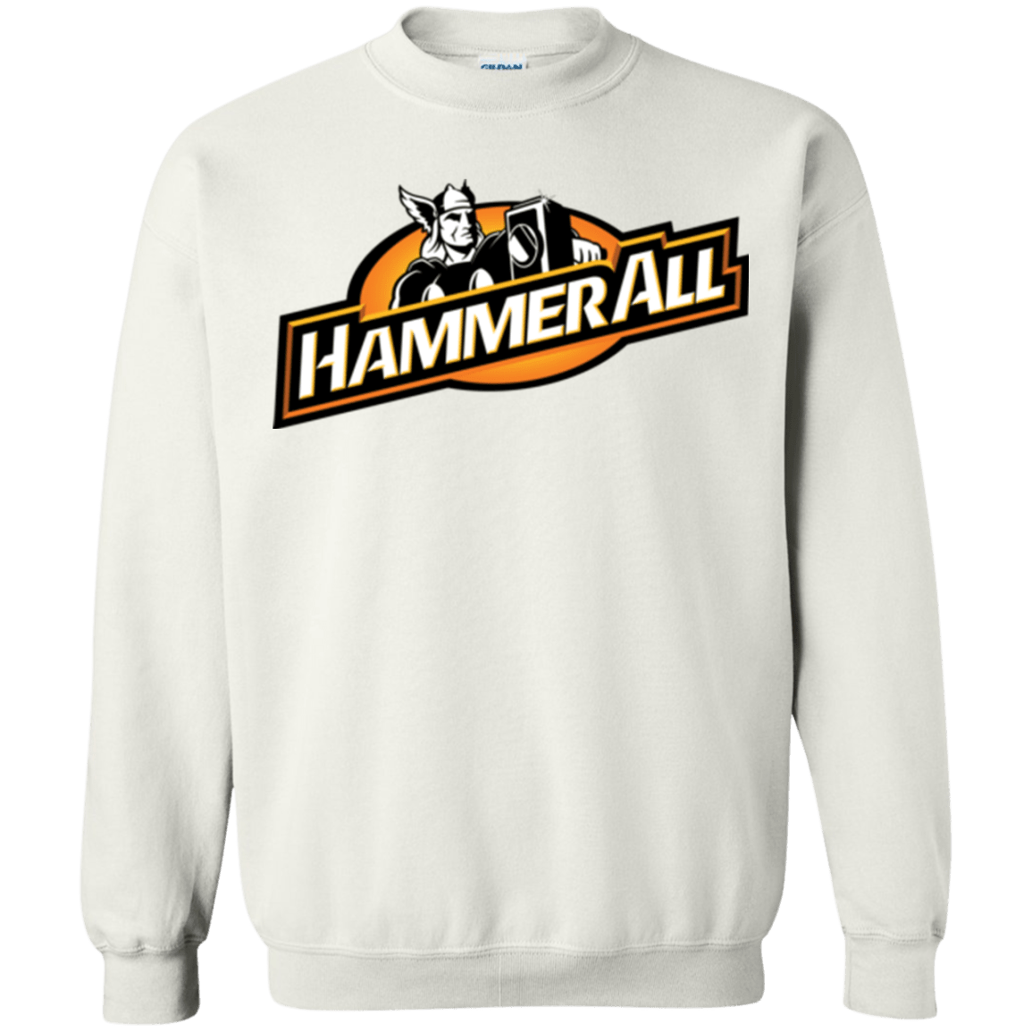 Sweatshirts White / Small Hammerall Crewneck Sweatshirt