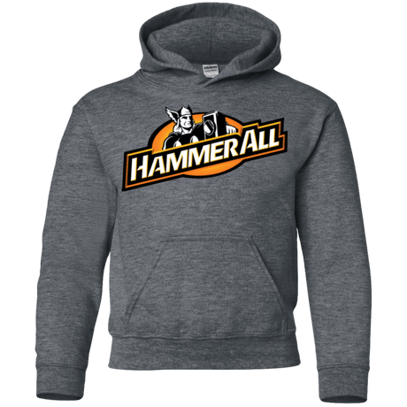 Sweatshirts Dark Heather / YS Hammerall Youth Hoodie