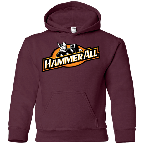 Sweatshirts Maroon / YS Hammerall Youth Hoodie