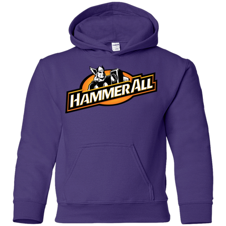 Sweatshirts Purple / YS Hammerall Youth Hoodie