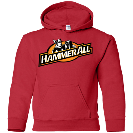 Sweatshirts Red / YS Hammerall Youth Hoodie
