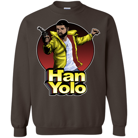 Sweatshirts Dark Chocolate / S Han Yolo Crewneck Sweatshirt