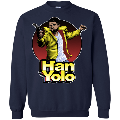 Sweatshirts Navy / S Han Yolo Crewneck Sweatshirt