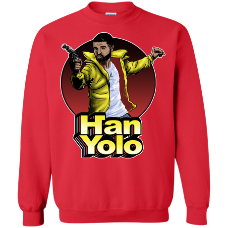 Sweatshirts Red / S Han Yolo Crewneck Sweatshirt