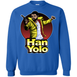 Sweatshirts Royal / S Han Yolo Crewneck Sweatshirt