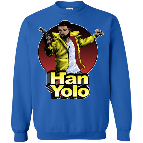 Sweatshirts Royal / S Han Yolo Crewneck Sweatshirt