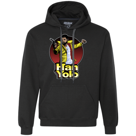 Sweatshirts Black / S Han Yolo Premium Fleece Hoodie