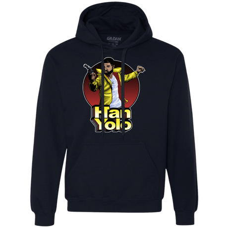 Sweatshirts Navy / S Han Yolo Premium Fleece Hoodie