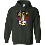 Sweatshirts Forest Green / S Han Yolo Pullover Hoodie