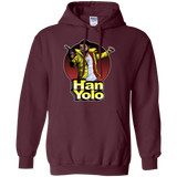 Sweatshirts Maroon / S Han Yolo Pullover Hoodie