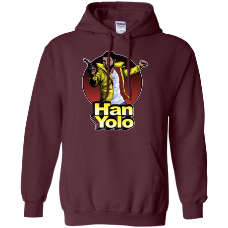 Sweatshirts Maroon / S Han Yolo Pullover Hoodie
