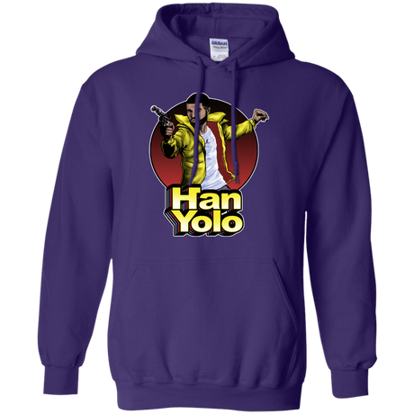Sweatshirts Purple / S Han Yolo Pullover Hoodie