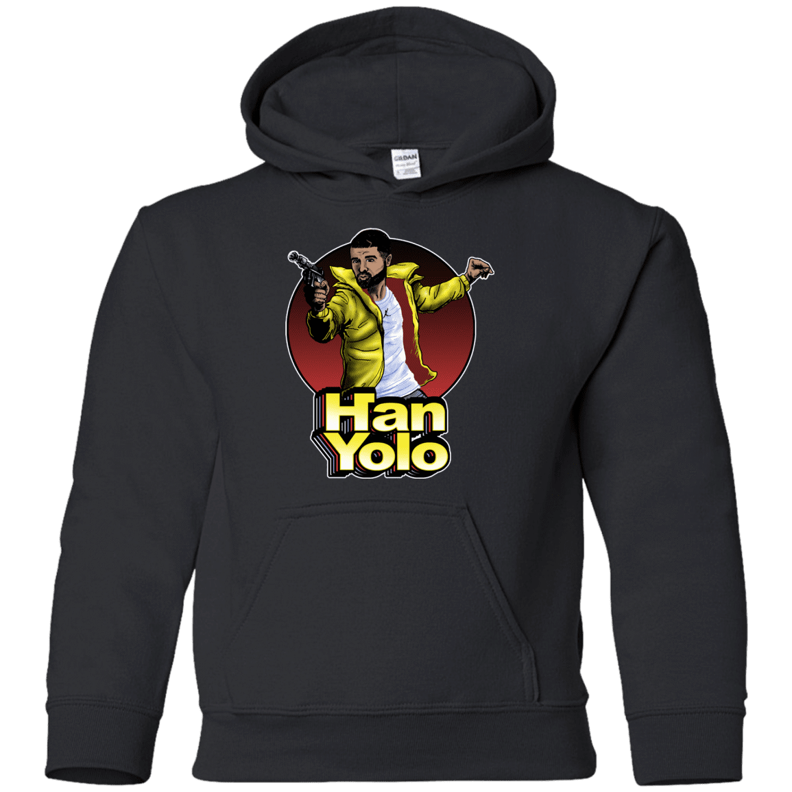 Sweatshirts Black / YS Han Yolo Youth Hoodie