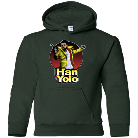 Sweatshirts Forest Green / YS Han Yolo Youth Hoodie