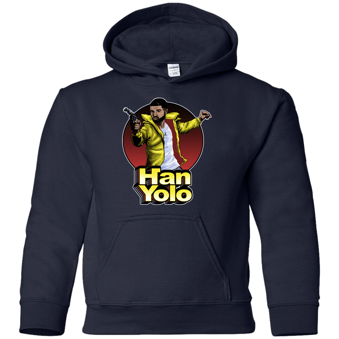 Sweatshirts Navy / YS Han Yolo Youth Hoodie