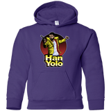 Sweatshirts Purple / YS Han Yolo Youth Hoodie