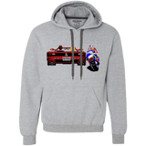 Sweatshirts Sport Grey / Small Hang On to Outrun Premium Fleece Hoodie