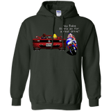 Sweatshirts Forest Green / Small Hang On to Outrun Pullover Hoodie