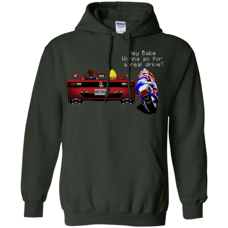 Sweatshirts Forest Green / Small Hang On to Outrun Pullover Hoodie