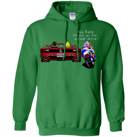 Sweatshirts Irish Green / Small Hang On to Outrun Pullover Hoodie