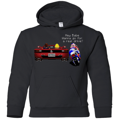 Sweatshirts Black / YS Hang On to Outrun Youth Hoodie