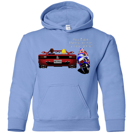 Sweatshirts Carolina Blue / YS Hang On to Outrun Youth Hoodie