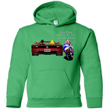 Sweatshirts Irish Green / YS Hang On to Outrun Youth Hoodie
