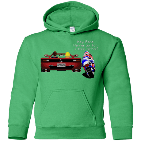 Sweatshirts Irish Green / YS Hang On to Outrun Youth Hoodie