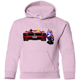 Sweatshirts Light Pink / YS Hang On to Outrun Youth Hoodie