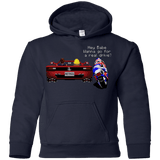 Sweatshirts Navy / YS Hang On to Outrun Youth Hoodie