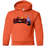 Sweatshirts Orange / YS Hang On to Outrun Youth Hoodie