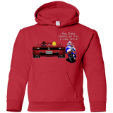 Sweatshirts Red / YS Hang On to Outrun Youth Hoodie