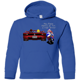 Sweatshirts Royal / YS Hang On to Outrun Youth Hoodie