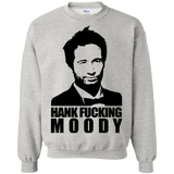 Sweatshirts Ash / Small Hank fucking moody Crewneck Sweatshirt