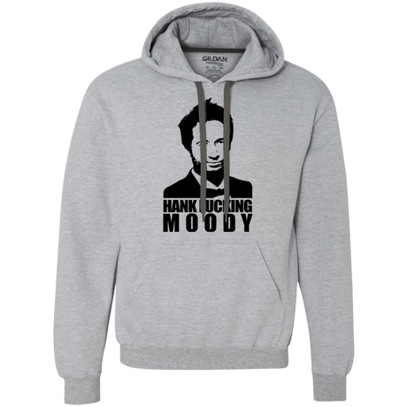 Sweatshirts Sport Grey / Small Hank fucking moody Premium Fleece Hoodie