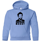 Sweatshirts Carolina Blue / YS Hank fucking moody Youth Hoodie