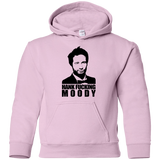 Sweatshirts Light Pink / YS Hank fucking moody Youth Hoodie
