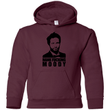 Sweatshirts Maroon / YS Hank fucking moody Youth Hoodie