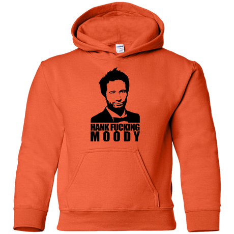 Sweatshirts Orange / YS Hank fucking moody Youth Hoodie