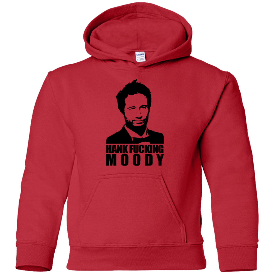 Sweatshirts Red / YS Hank fucking moody Youth Hoodie