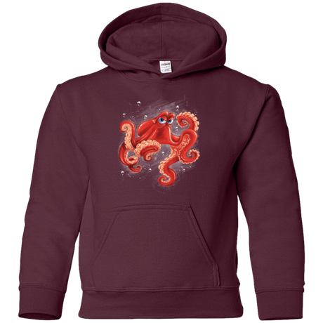 Sweatshirts Maroon / YS Hank Youth Hoodie