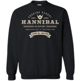 Sweatshirts Black / S Hannibal Academy Crewneck Sweatshirt