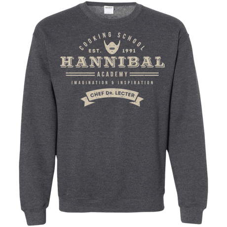 Sweatshirts Dark Heather / S Hannibal Academy Crewneck Sweatshirt