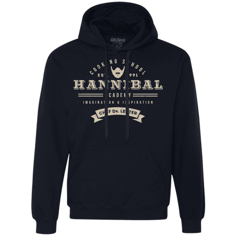 Sweatshirts Navy / S Hannibal Academy Premium Fleece Hoodie