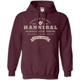 Sweatshirts Maroon / S Hannibal Academy Pullover Hoodie